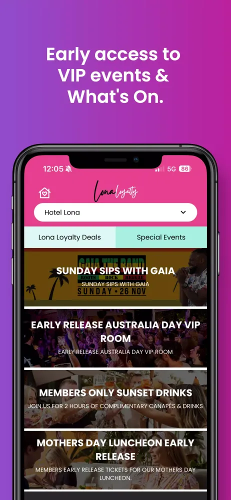 Lona Loyalty Screenshots