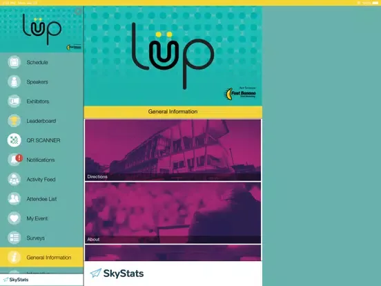 Lüp Events – Launcher iPad  Screenshots