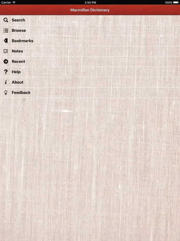 Screenshot di Macmillan Student Australian Dictionary iPad 