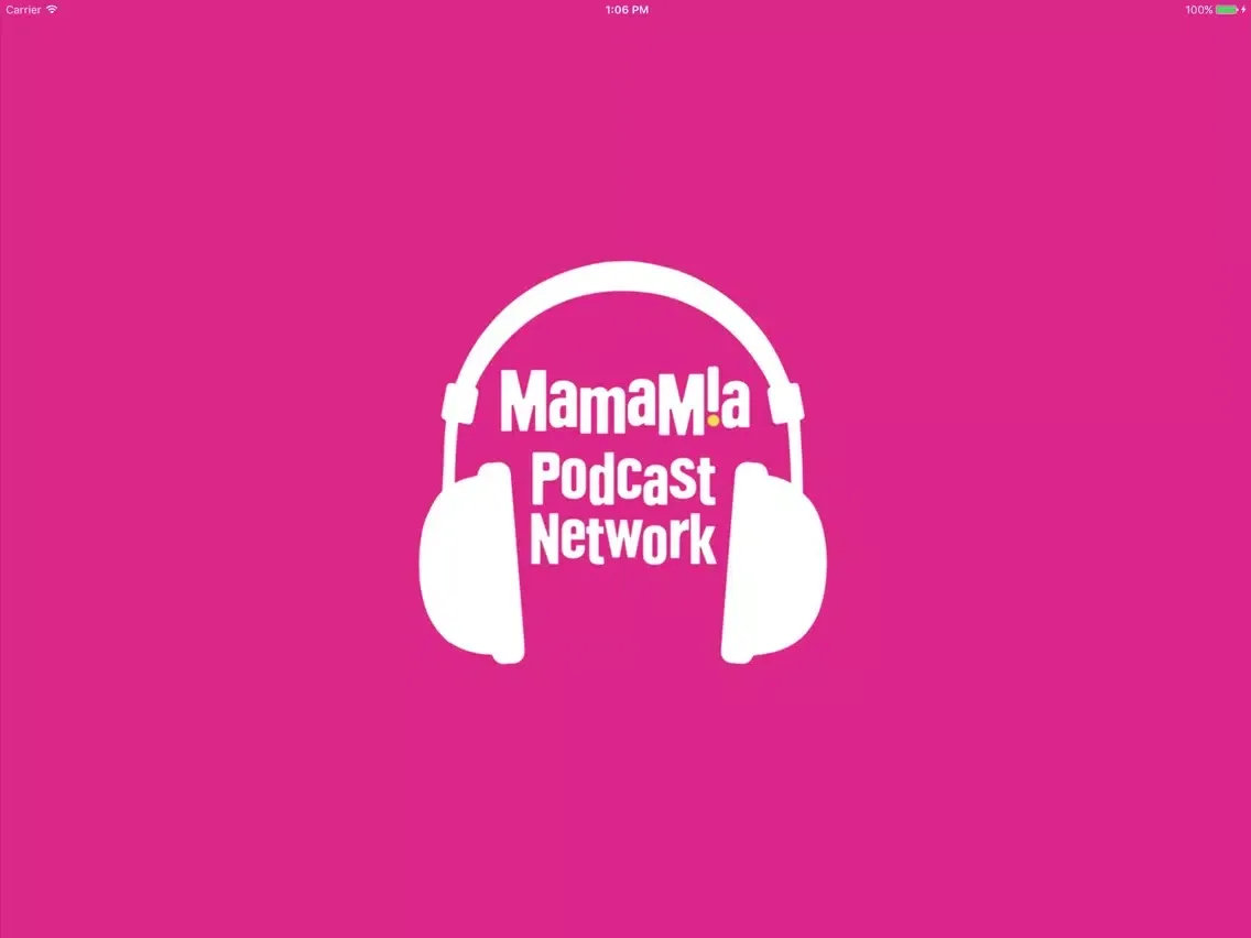 Tangkapan skrin Mamamia Podcasts iPad 