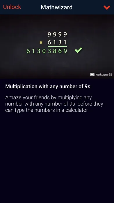 Tangkapan skrin Mathwizard-Tricks & Shortcuts