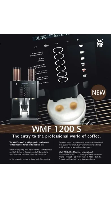 Zrzuty ekranu Global Coffee Report Magazine