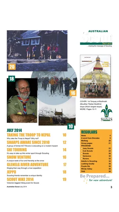 Australian Scout magazine Ekran Görüntüleri