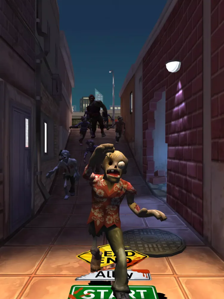 Capturas de tela do Dead End Alley