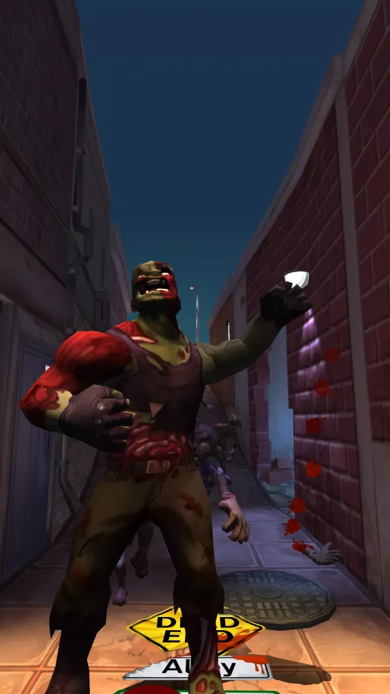 Capturas de tela do Dead End Alley
