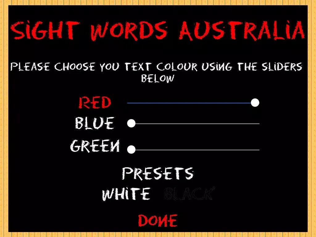 ภาพหน้าจอของ Sight Words Australia Home Version QLD iPad 