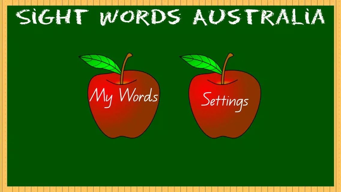 ภาพหน้าจอของ Sight Words Australia Home Version QLD