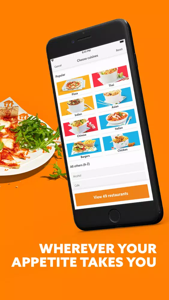 Ảnh chụp màn hình của Menulog - Food Delivery