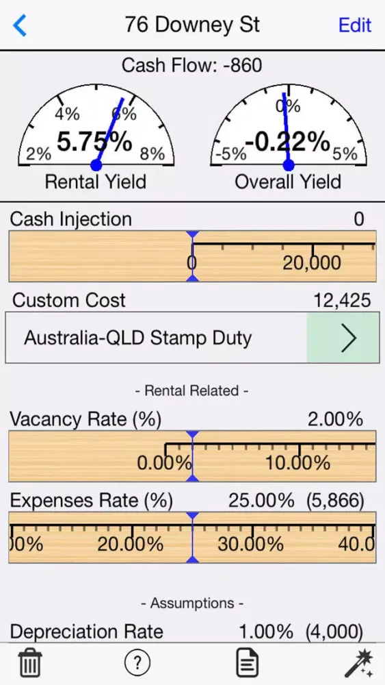 Скриншоты Rental Property Selector (Rental Yield Calculator)