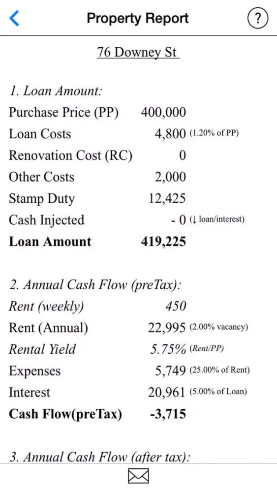 Скриншоты Rental Property Selector (Rental Yield Calculator)