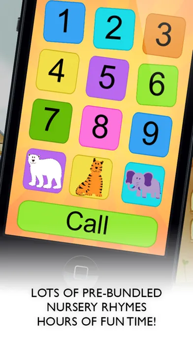 Ảnh chụp màn hình của Adorable Toy Phone Baby Game