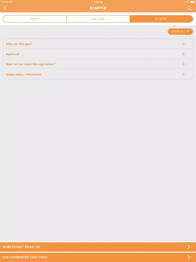 MyKidsTips - Health Information at Your Fingertips iPad  سکرین شاٹس