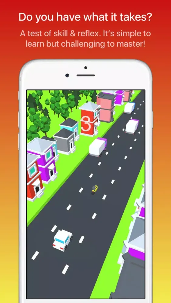 Dodgy Road - FREE Endless Arcade Obstacle Challenge Game Screenshots