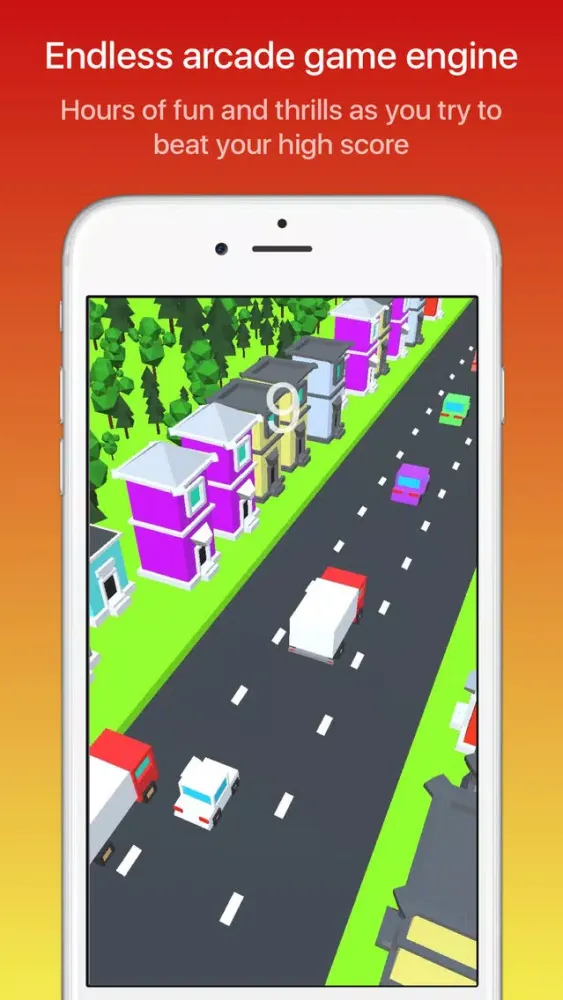 Dodgy Road - FREE Endless Arcade Obstacle Challenge Game Screenshots