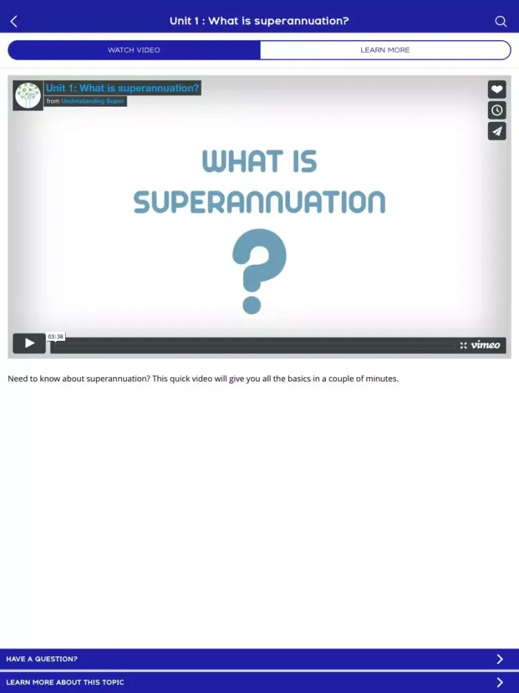 UnderstandingSuper iPad  سکرین شاٹس