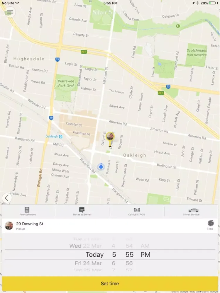 South Western Cabs iPad  Screenshots