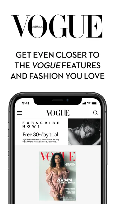 Vogue Australia Ekran Görüntüleri