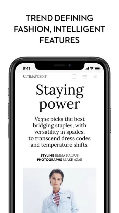 Vogue Australia Ekran Görüntüleri