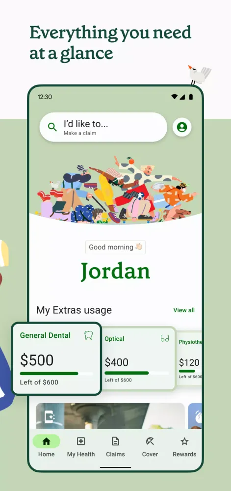 nib Health Screenshots