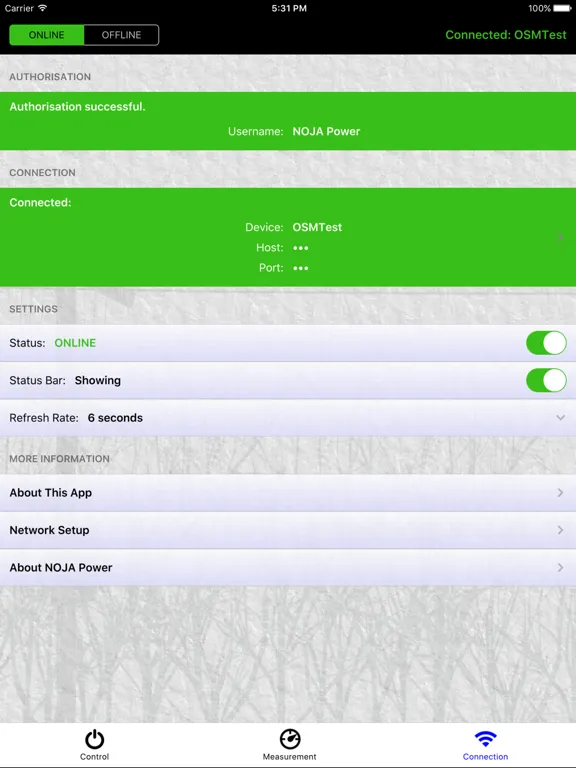 صور NOJA Power Recloser iPad 