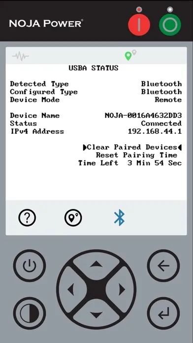 NOJA Power Remote HMI स्क्रीनशॉट