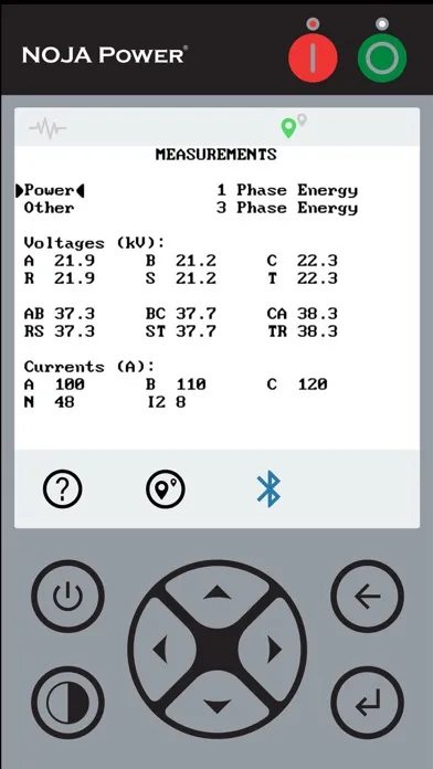 NOJA Power Remote HMI स्क्रीनशॉट