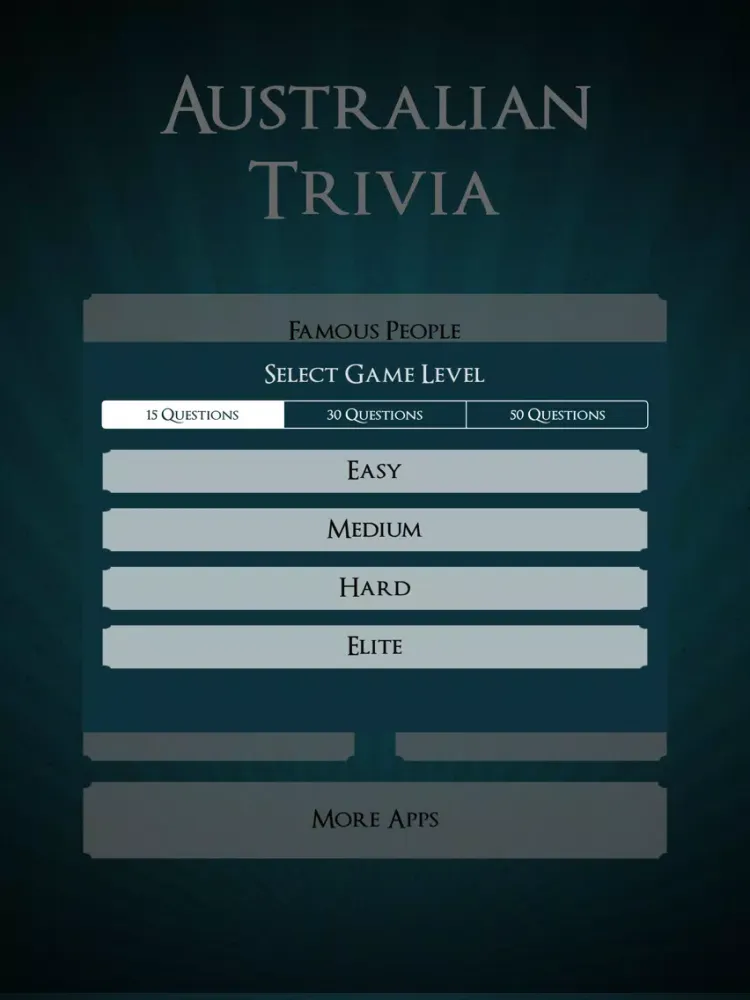Captures d'écran de Trivia Master - Australia iPad 