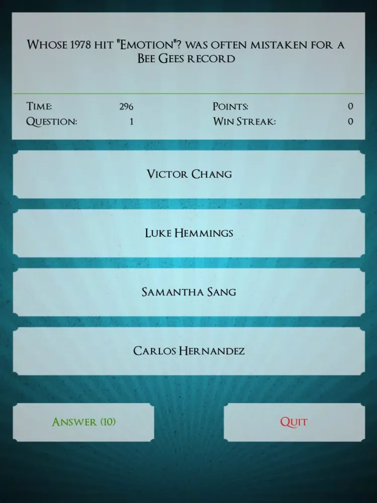 Captures d'écran de Trivia Master - Australia iPad 