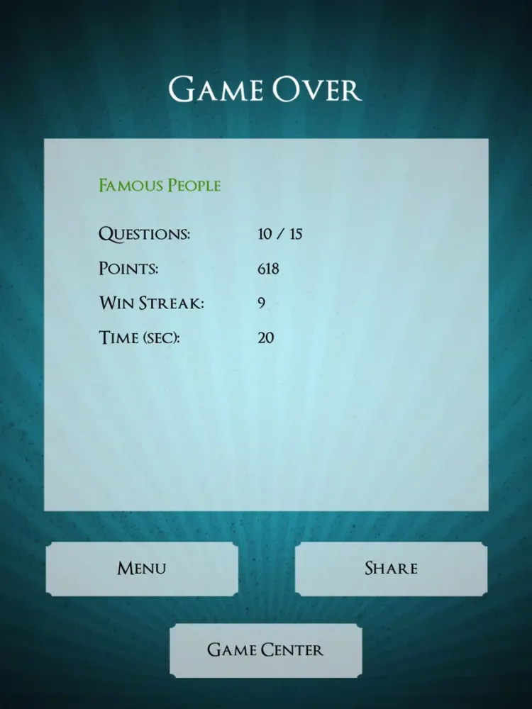 Captures d'écran de Trivia Master - Australia iPad 