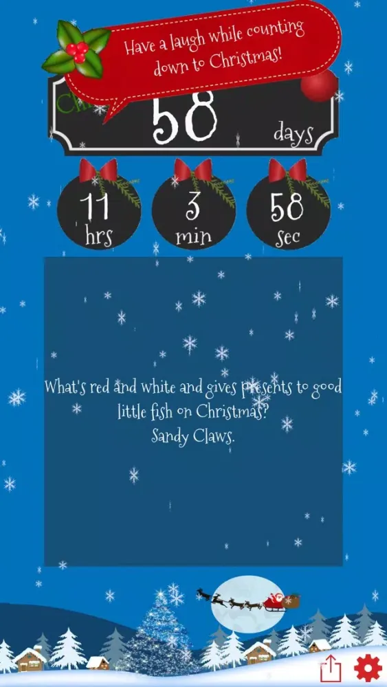 Captures d'écran de Funny Christmas Countdown