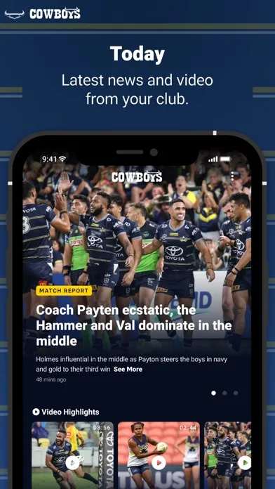 North QLD Cowboys স্ক্রিনশট