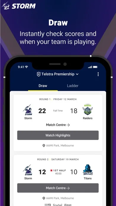 Melbourne Storm স্ক্রিনশট