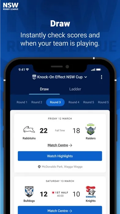 تصاویر NSW Rugby League