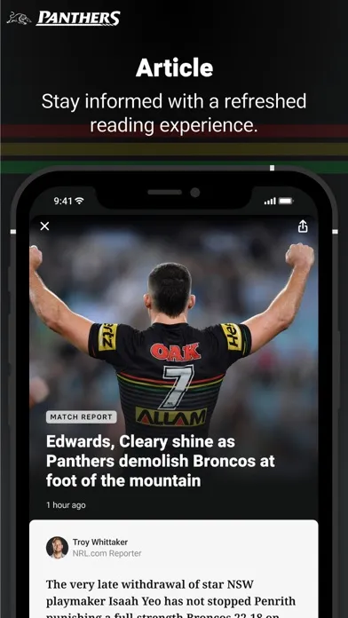 Penrith Panthers 스크린샷