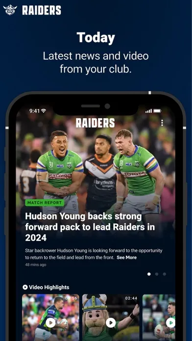 Canberra Raiders स्क्रीनशॉट