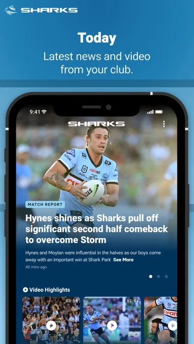 Capturas de pantalla de Cronulla Sharks