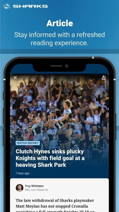 Capturas de pantalla de Cronulla Sharks