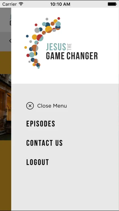 Tangkapan layar Jesus The Game Changer