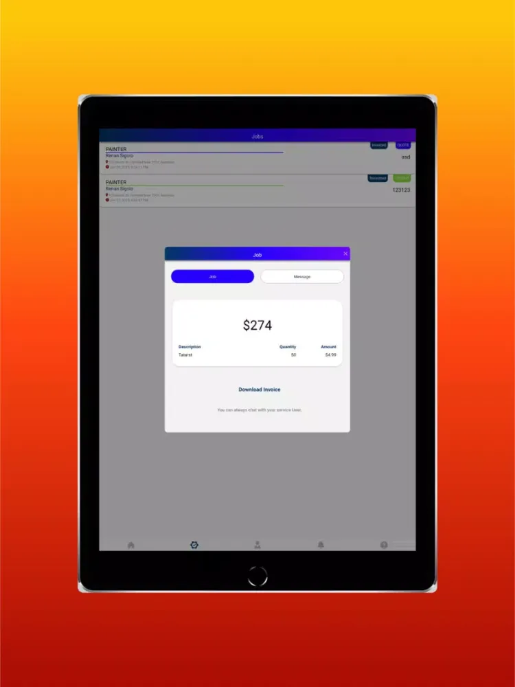 Zrzuty ekranu SmartB Provider iPad 
