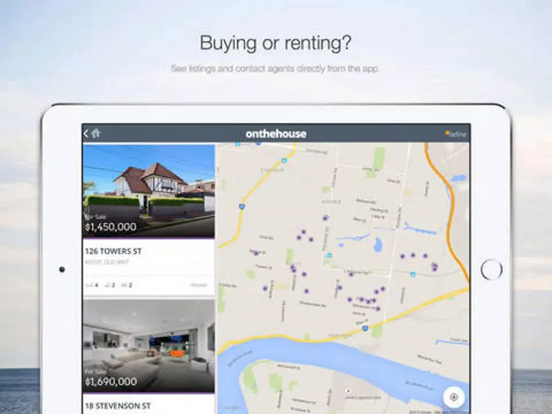 صور Onthehouse Property Values iPad 