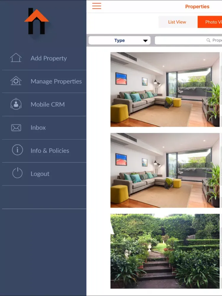 OpenHouseID Open House Manager iPad  سکرین شاٹس