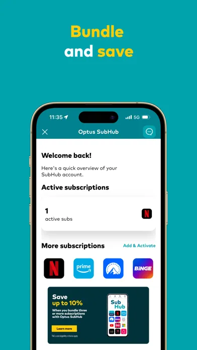 My Optus应用截图