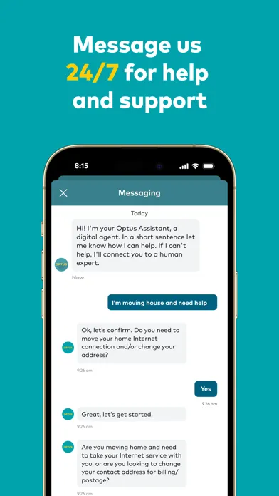 My Optus应用截图
