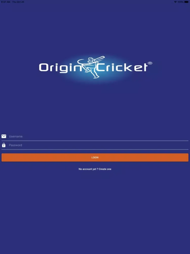 Origin Cricket Cup iPad  스크린샷