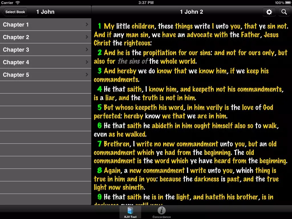 Strong's Concordance Lite iPad  스크린샷