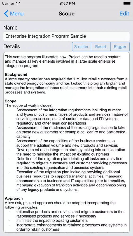 iProject (mobile)应用截图