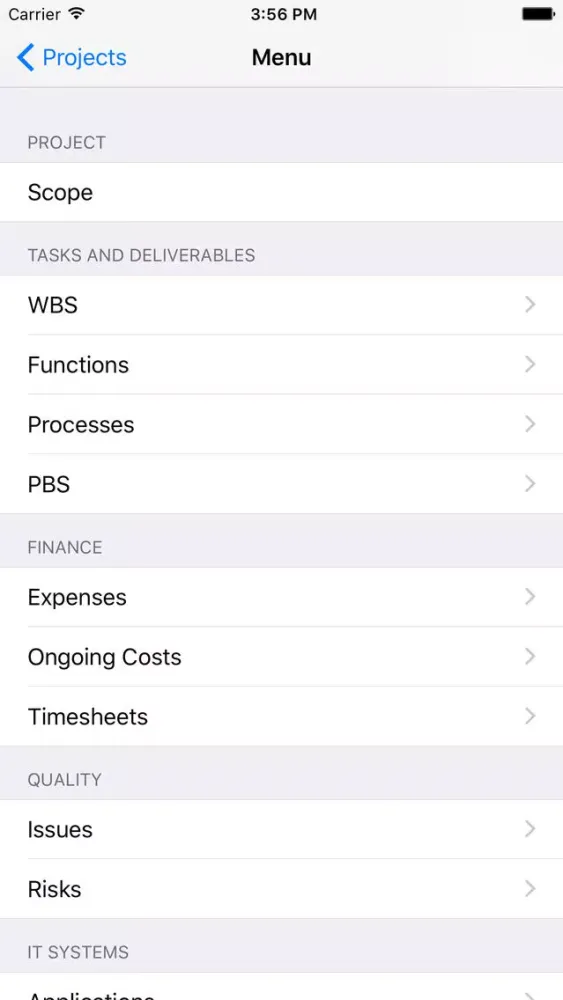 iProject (mobile)应用截图