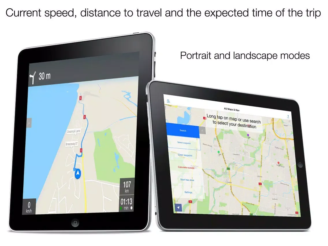 Tangkapan layar California Offline Maps iPad 