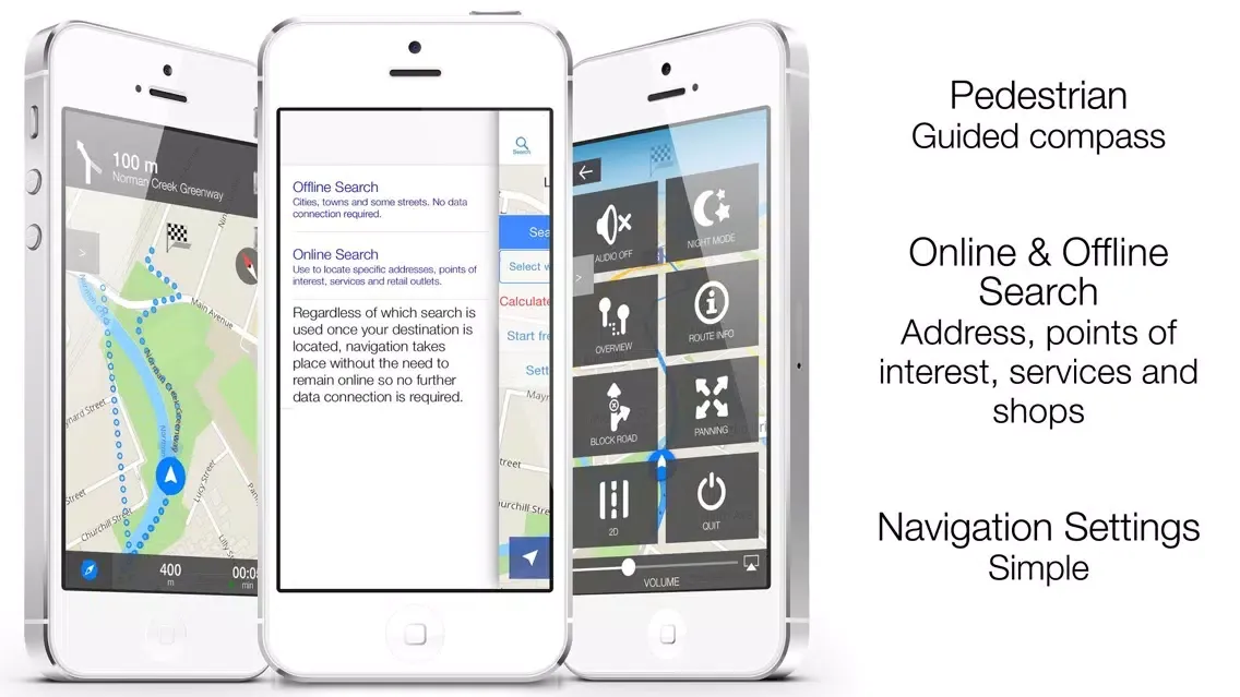 Capturas de pantalla de Michigan Offline Maps & Offline Navigation