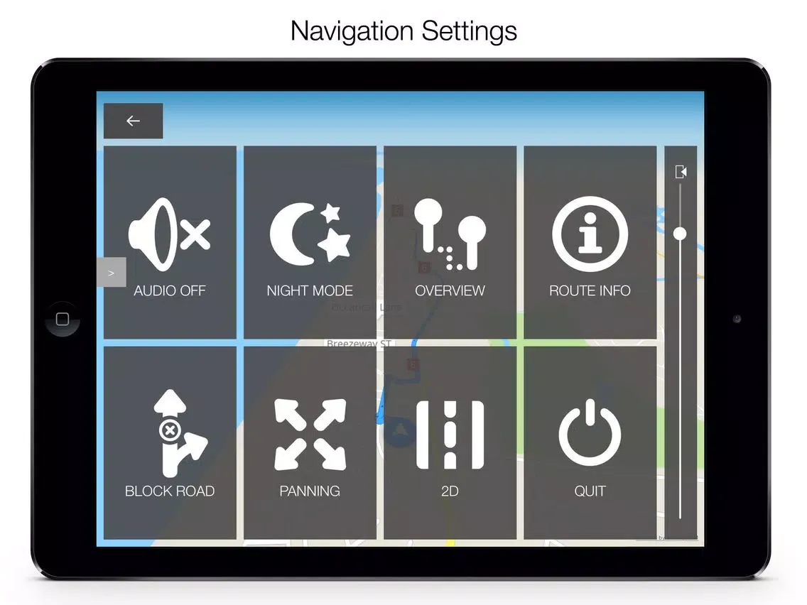 Capturas de pantalla de Tennessee Offline Maps & Offline Navigation iPad 